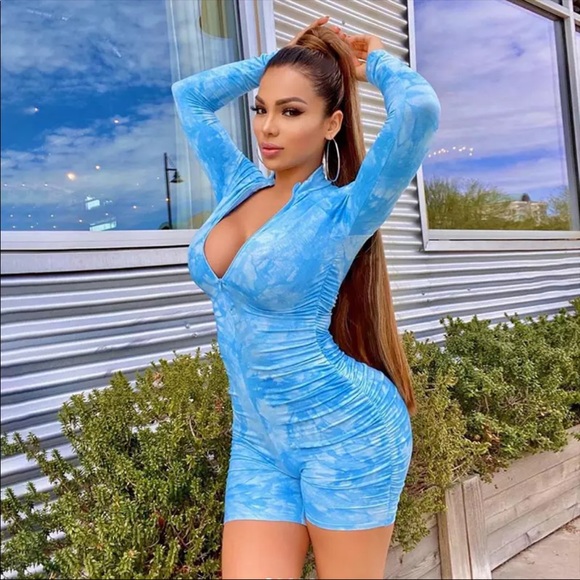 Tie Dye Romper - Picture 2 of 2